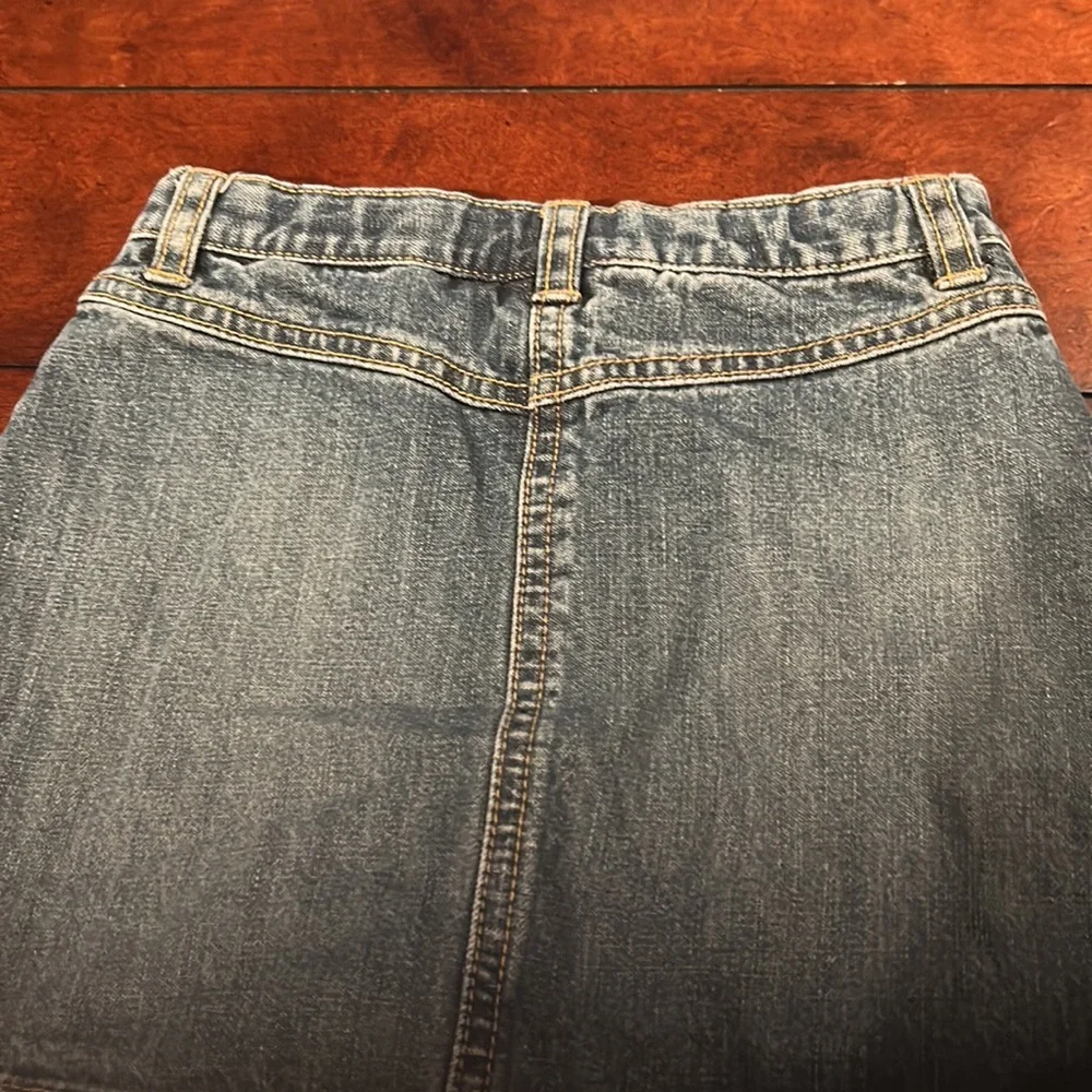 Gymboree Chelsea Girl Denim Embroidered Skort Size 5
